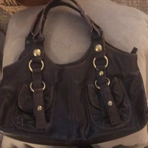 Leather Via Spiga bag